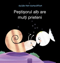 Klein wit visje heeft veel vriendjes (POD Roemeense editie) voorzijde