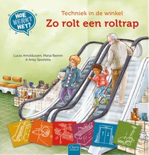 Zo rolt een roltrap voorzijde