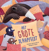 Het grote slaapfeest voorzijde