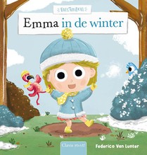 Emma in de winter voorzijde