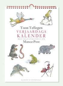 Toon Tellegen verjaardagskalender voorzijde