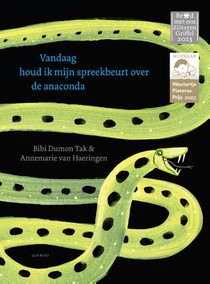 Vandaag houd ik mijn spreekbeurt over de anaconda voorzijde