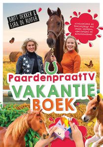 Het PaardenpraatTV-vakantieboek voorzijde