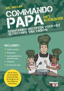 Commando papa-het kookboek voorzijde