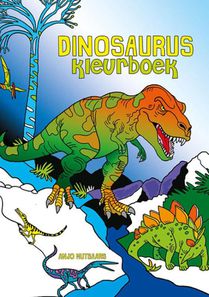 Dinosaurus kleurboek voorzijde