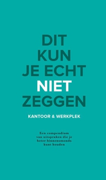 Dit kun je echt niet zeggen