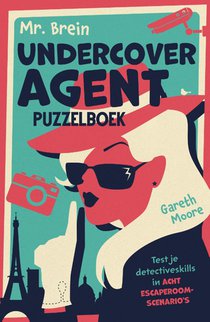 Mr. Brein Undercoveragent puzzelboek voorzijde