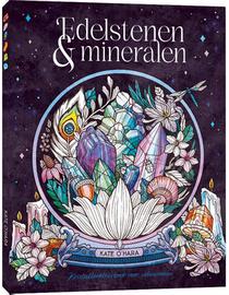 Edelstenen & mineralen kleurboek voorzijde