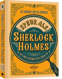 Speur als Sherlock Holmes voorzijde