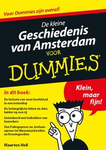 De kleine geschiedenis van Amsterdam voor dummies voorzijde