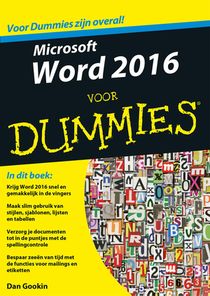 Microsoft Word 2016 voor Dummies voorzijde