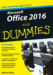Microsoft Office 2016 voor Dummies voorzijde