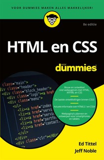 HTML en CSS voor Dummies voorzijde