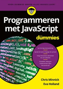 Programmeren met JavaScript voor Dummies voorzijde