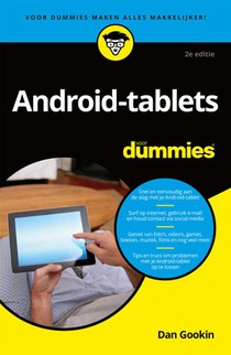 Android-tablets voor Dummie voorzijde
