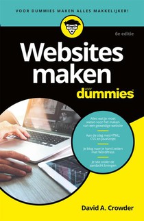 Websites maken voor Dummies voorzijde