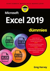 Microsoft Excel 2019 voor Dummies voorzijde