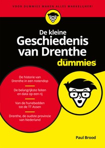 De kleine Geschiedenis van Drenthe voor Dummies voorzijde