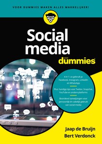 Social media voor Dummies voorzijde