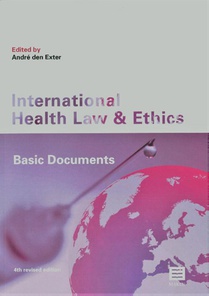 International Health Law and Ethics voorzijde