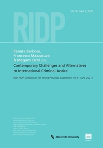 Contemporary Challenges and Alternatives to International Criminal Justice voorzijde