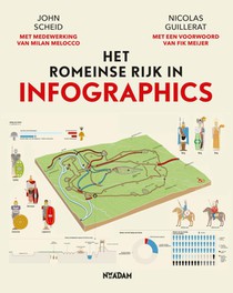 Het Romeinse Rijk in infographics voorzijde