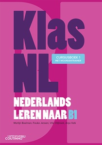 KlasNL - Nederlands leren naar B1 - cursusboek 1 voorzijde