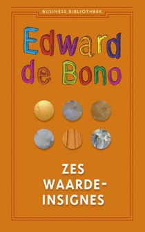 Zes waardeninsignes voorzijde