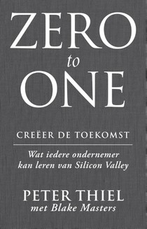 Zero to one: creeer de toekomst voorzijde