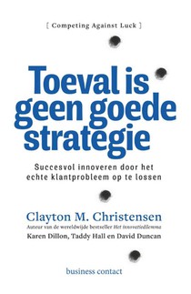 Toeval is geen goede strategie voorzijde