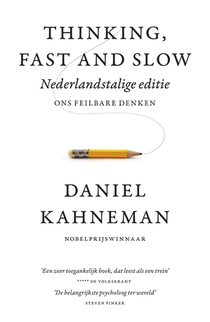 Thinking, fast and slow voorzijde