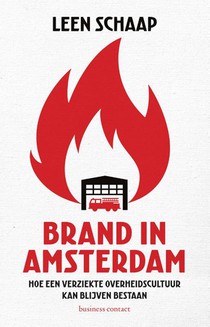 Brand in Amsterdam voorzijde