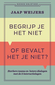 Begrijp je het niet of bevalt het je niet?
