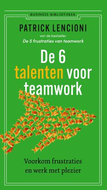 De 6 talenten voor teamwork voorzijde