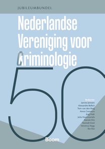 Vijftig jaar Nederlandse Vereniging voor Criminologie voorzijde