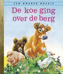 De koe ging over de berg voorzijde