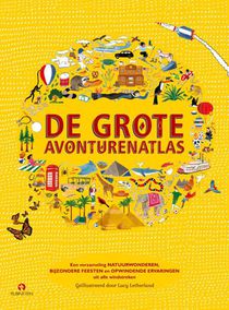 De grote avonturenatlas voorzijde