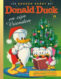 Een Gouden kerst met Donald Duck voorzijde