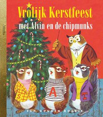 Vrolijk Kerstfeest met Alvin en de Chipmunks voorzijde