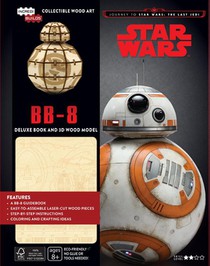 Star Wars BB-8 Deluxe Boek met houten model BB-8 voorzijde