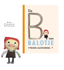 Pop Balotje + Prentenboek De B van Balotje voorzijde