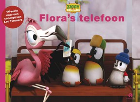 Flora’s telefoon voorzijde
