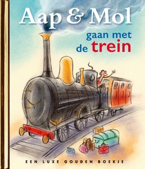 Aap en Mol gaan met de trein voorzijde