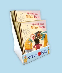 CliniClowns Display Op zoek naar Mila's lach