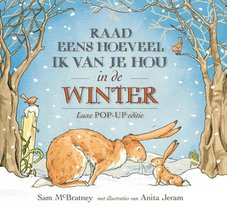 Raad eens hoeveel ik van je hou in de winter voorzijde