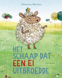 Het schaap dat een ei uitbroedde voorzijde