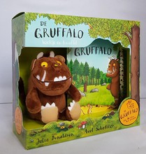 De Gruffalo-cadeauset boekje en knuffel voorzijde