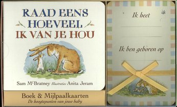 Raad eens hoeveel ik van je hou Boek & Mijlpaalkaarten