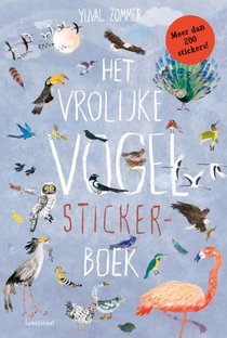 Het vrolijke vogel stickerboek voorzijde