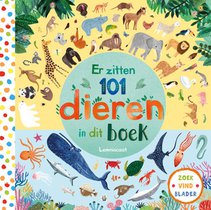 Er zitten 101 dieren in dit boek voorzijde